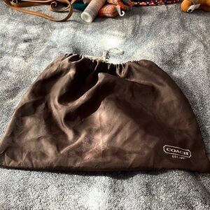 👝 Coach cover up for bag
